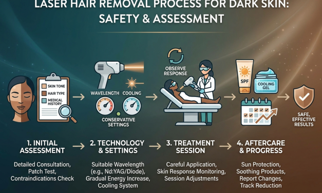 Laser Hair Removal for Dark Skin With Safe Treatment Guidance