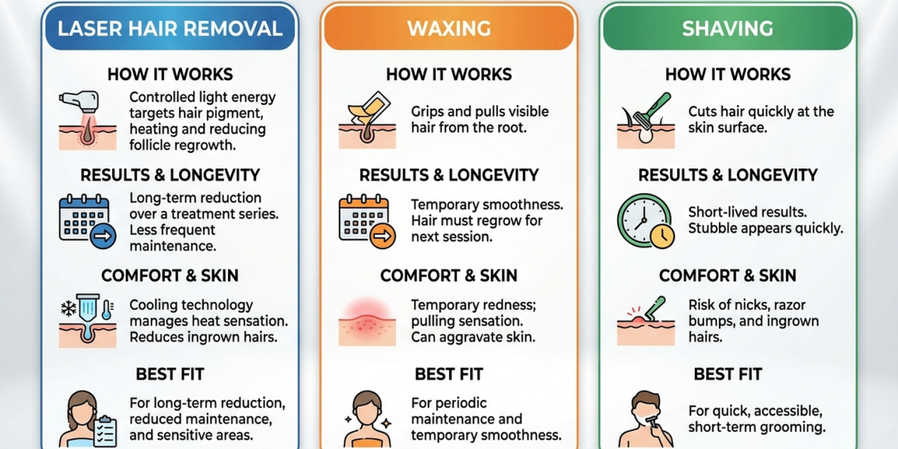 Best Hair Removal for Lasting, Comfortable Results